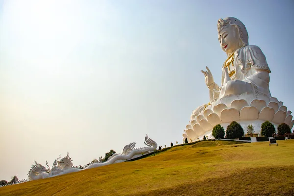 Thailand Chiang Rai Wat Huai Pla Kang Temple — Stock Photo, Image