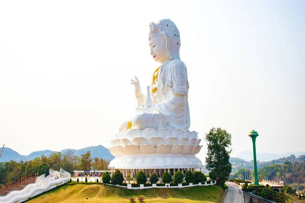 Tailândia Chiang Rai Templo Wat Huai Pla Kang — Fotografia de Stock