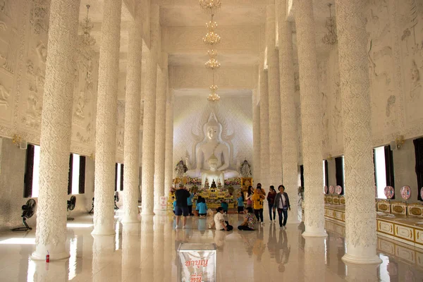 チェンライ ワット フアイ プラカン寺院 — ストック写真