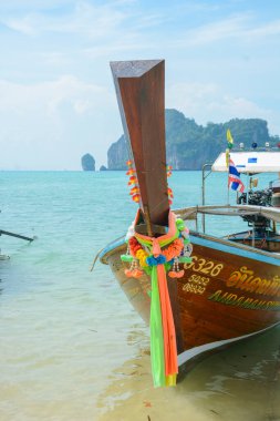 Tayland. Phi Phi Adası 'nın güzel bir manzarası. 