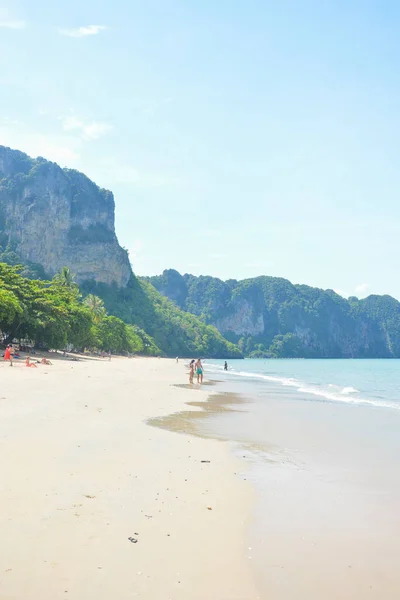 Tailandia Una Hermosa Vista Playa Krabi — Foto de Stock