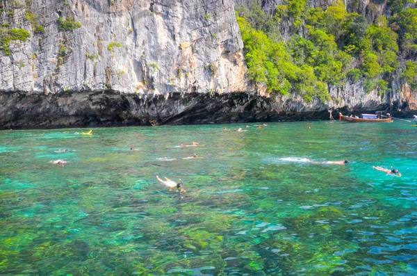 Thailand Ein Schöner Blick Auf Die Insel Phi Phi — Stockfoto