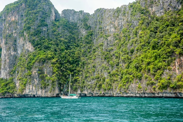 Tailândia Uma Bela Vista Ilha Phi Phi — Fotografia de Stock