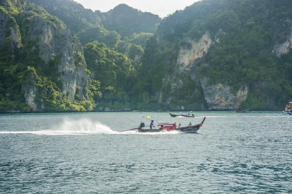 Tailândia Uma Bela Vista Ilha Phi Phi — Fotografia de Stock