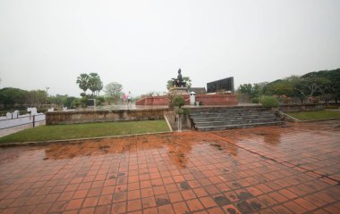 Tayland. Sukhothai. Şehrin güzel manzarası Tarihi Park.