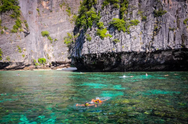 Thaïlande Une Belle Vue Sur Île Phi Phi — Photo