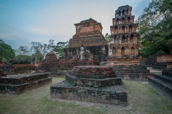 Thailandia Sukhothai Una Vista Sul Parco Storico — Foto Stock