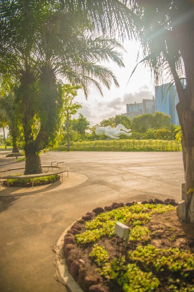 Singapur Jardines Junto Bahía — Foto de Stock