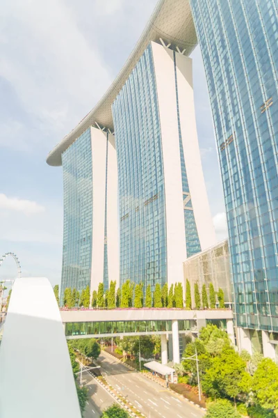 Singapore View Marina Bay Sands — Stock Photo, Image