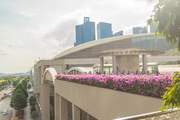 Singapore Utsikt Över Marina Bay Sands — Stockfoto