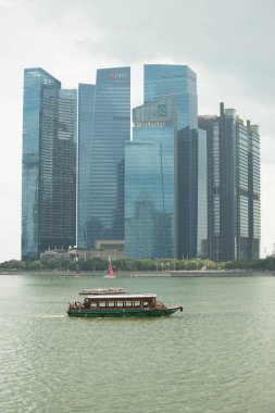 Singapur. Marina Körfezi Kumları