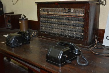 Paraguay. Assuncion. Şehir Tren Müzesi manzarası.