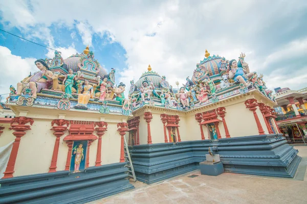 Singapore Een Uitzicht Sri Mariamman Tempel — Stockfoto