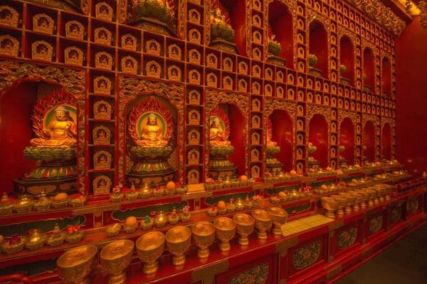 Singapur Una Vista Del Templo Buddha Reliquia Dental — Foto de Stock