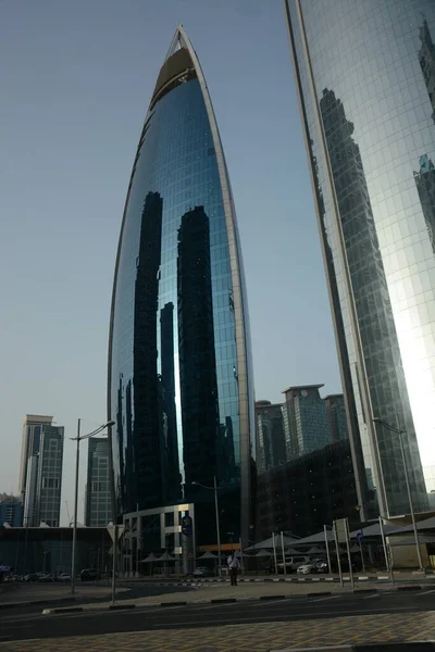 Qatar Doha Vacker Utsikt Över Staden — Stockfoto