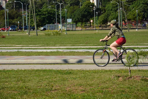 Парагвай Ассунсьон Красивый Вид Costanera Городе — стоковое фото