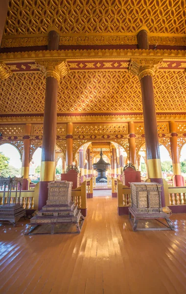 Myanmar Poganinie Widok Złotego Pałacu — Zdjęcie stockowe