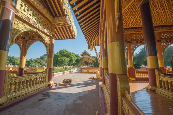 Myanmar Bagan Pohled Zlatý Palác — Stock fotografie