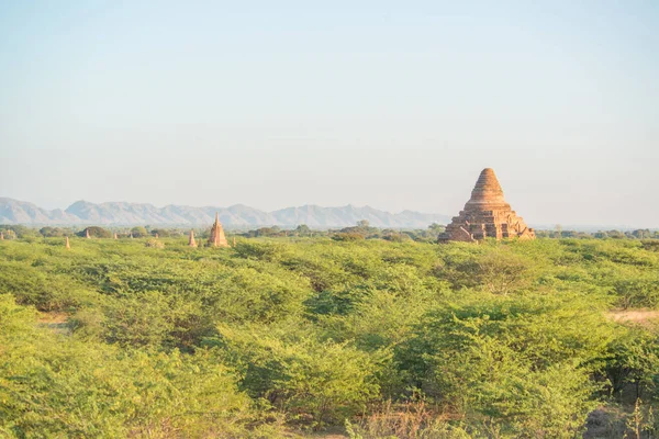 ミャンマー バガン 市内の寺院の美しい景色 — ストック写真