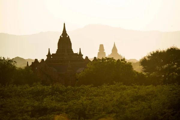 Myanmar Bagan Beautiful View City Temples — Stock Photo, Image