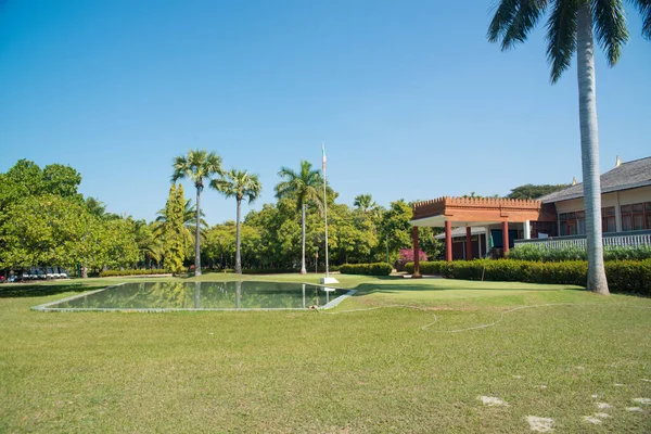 Myanmar Bagan Utsikt Över Amazing Bagan Resort Hotel — Stockfoto