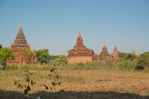 Myanmar Bagan Beautiful View City Temples — Stock Photo, Image