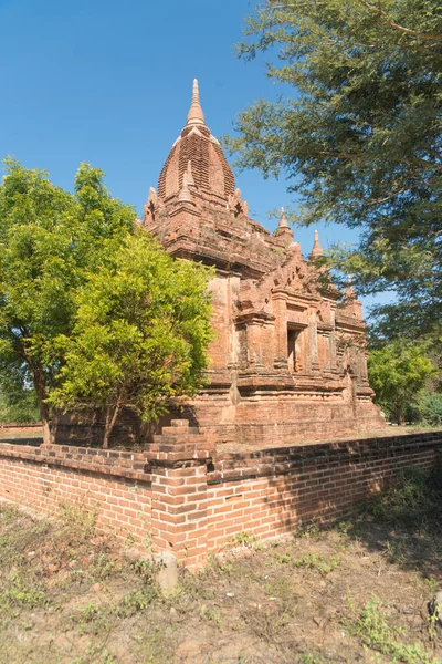 Myanmar Bagan Une Belle Vue Sur Les Temples Ville — Photo