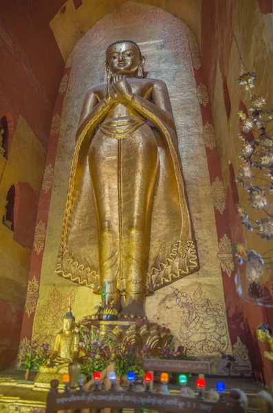 Myanmar Bagan Une Belle Vue Sur Les Temples Ville — Photo