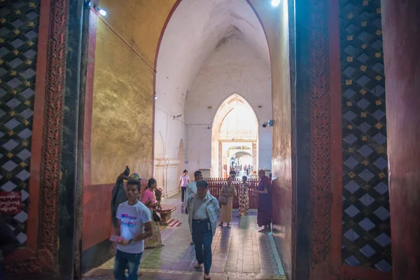 Myanmar Bagan Una Hermosa Vista Los Templos Ciudad — Foto de Stock