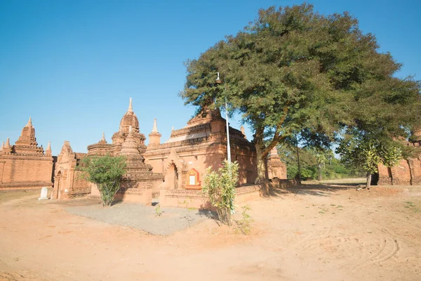 Myanmar Bagan Une Belle Vue Sur Les Temples Ville — Photo