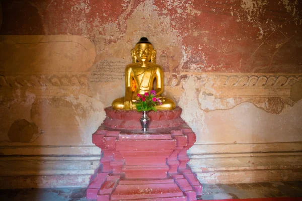 Myanmar Bagan Uma Bela Vista Dos Templos Cidade — Fotografia de Stock