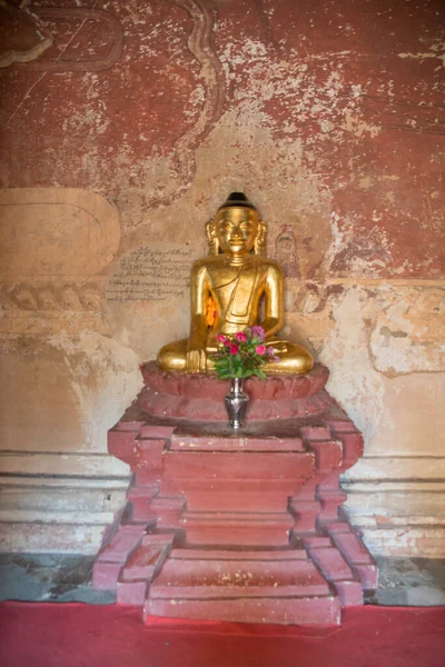 Myanmar Bagan Una Hermosa Vista Los Templos Ciudad —  Fotos de Stock