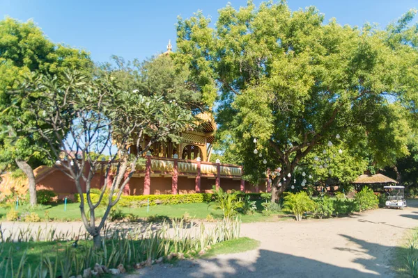 Myanmar Bagan View Golden Palace — Stock Photo, Image