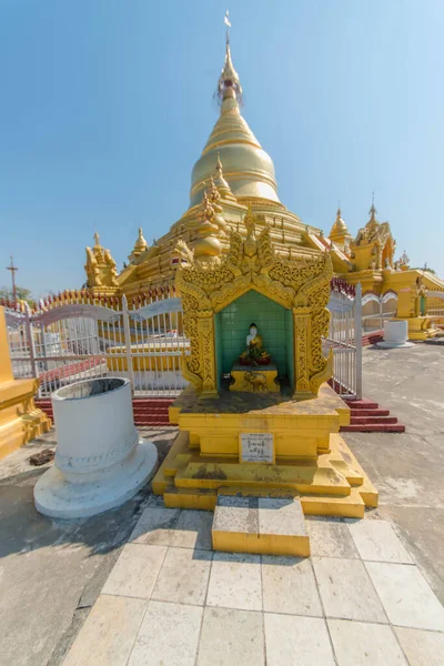 Myanmar Mandalaj Piękny Widok Sandamuni Pagoda — Zdjęcie stockowe