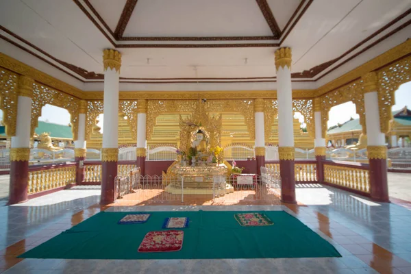 Mianmarban Mandalájt Gyönyörű Kilátás Buddhista Templomra Városban — Stock Fotó