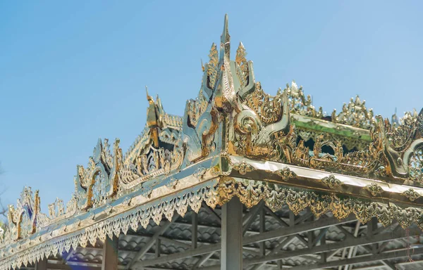 Myanmar Mandalay Una Splendida Vista Del Tempio Buddista Città — Foto Stock