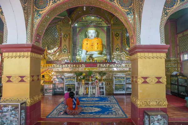 Myanmar Mandalay Taung Pyai Pagode — Stockfoto