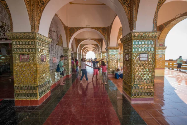 Myanmar Mandalay Taung Pyai Pagoda — Foto de Stock