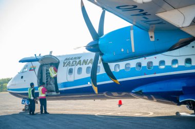 Myanmar. Mandalay. Şehir havaalanı manzarası.