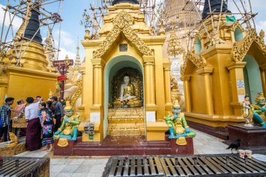 Myanmar. Yangon. Shwedagon Pagoda