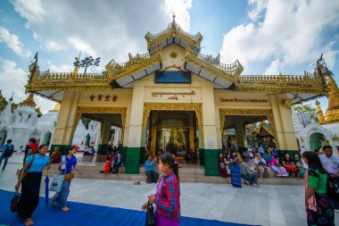 Myanmar. Yangon. Shwedagon Pagoda