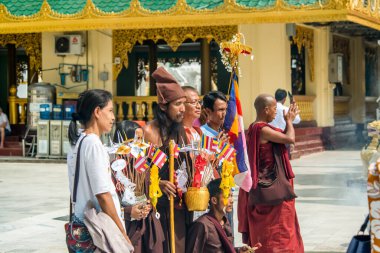 Myanmar. Yangon. Shwedagon Pagoda