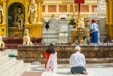Myanmar. Yangon. Shwedagon Pagoda