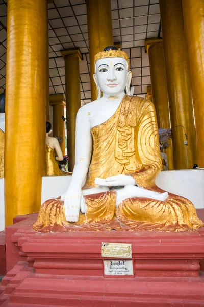 Myanmar Yangone Pohled Shwedagon Pagoda — Stock fotografie