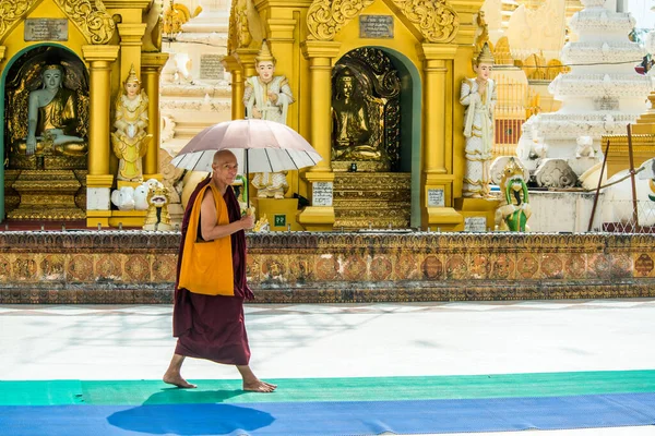 Myanmar Det Yangon Shwedagon Pagoda — Stockfoto