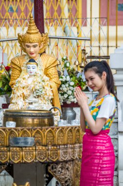 Myanmar. Yangon. Shwedagon Pagoda