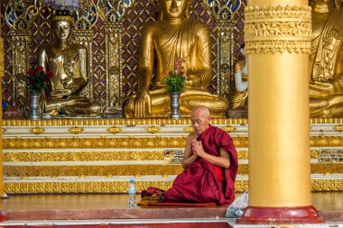 Myanmar. Yangon. Shwedagon Pagoda