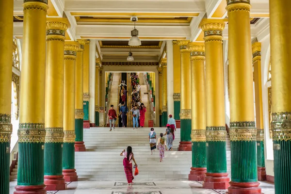 Myanmar Rangum Pagode Shwedagon — Fotografia de Stock