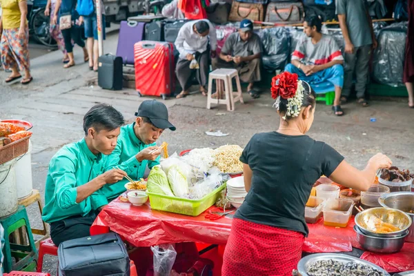 Myanmar Jestem Yangon Piękny Widok Mjanmę — Zdjęcie stockowe