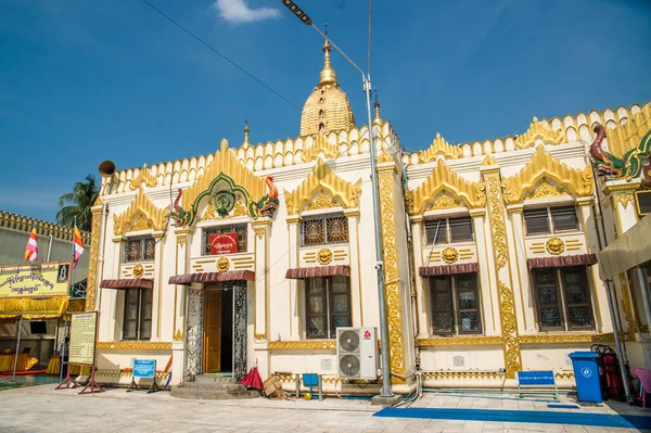 Myanmar Det Yangon Vacker Utsikt Över Buddisttemplet Staden — Stockfoto